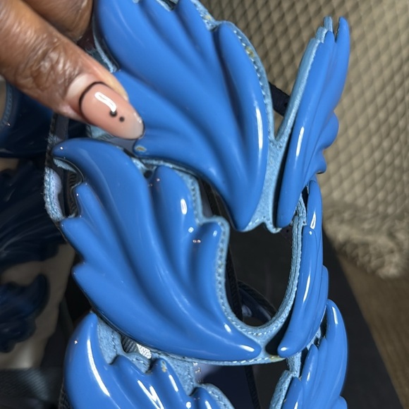 Denim Giuseppe pumps - Picture 7 of 15